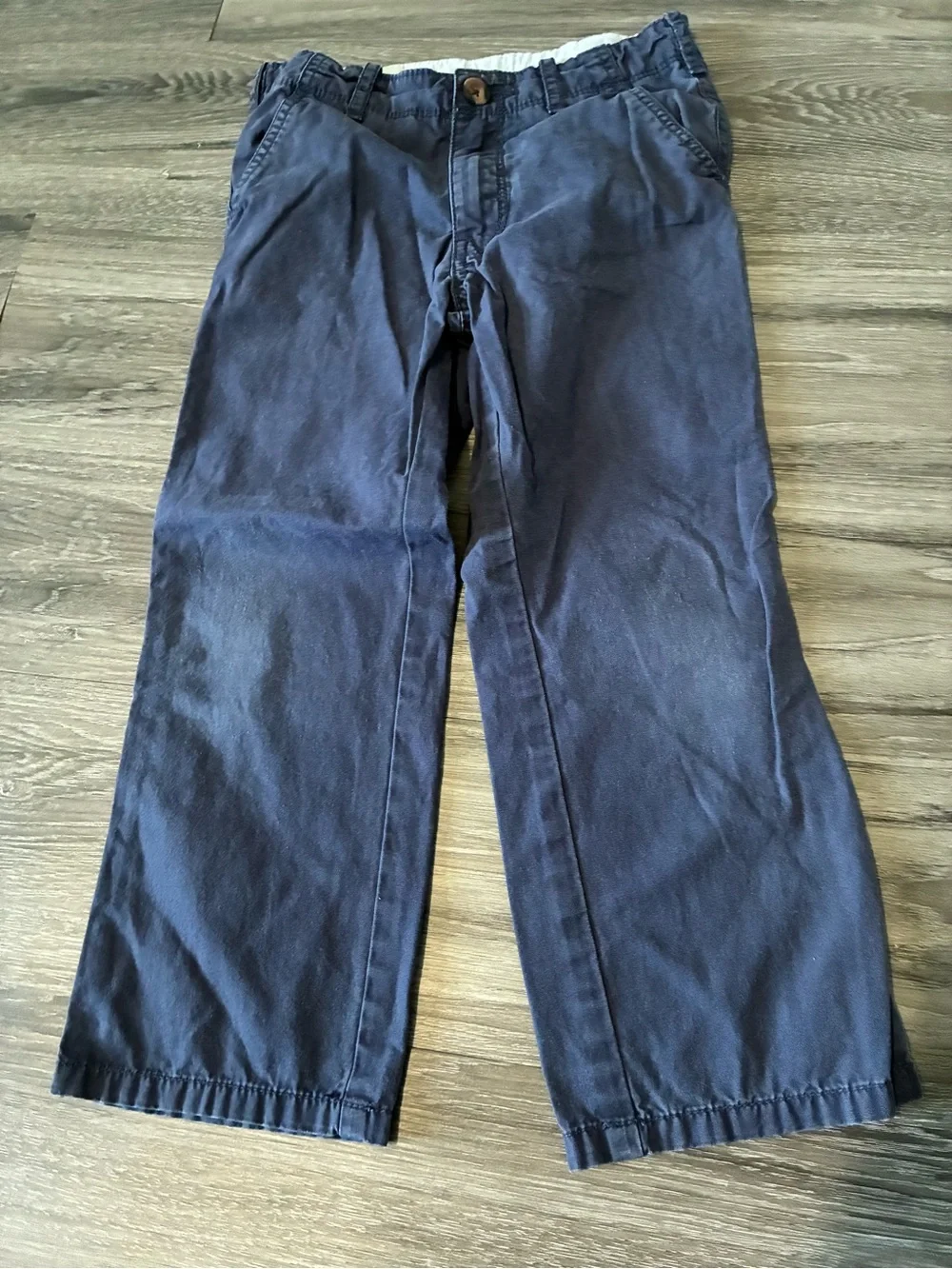 Carter's Dark Navy Kids Pants with Light Blue Waistband